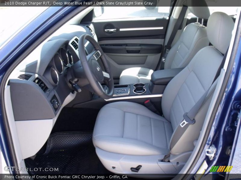 Deep Water Blue Pearl / Dark Slate Gray/Light Slate Gray 2010 Dodge Charger R/T