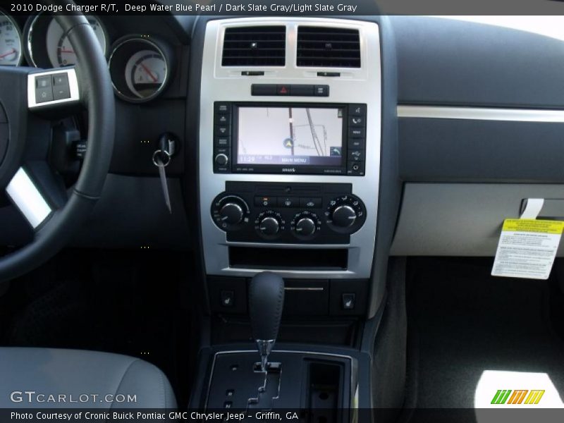 Deep Water Blue Pearl / Dark Slate Gray/Light Slate Gray 2010 Dodge Charger R/T