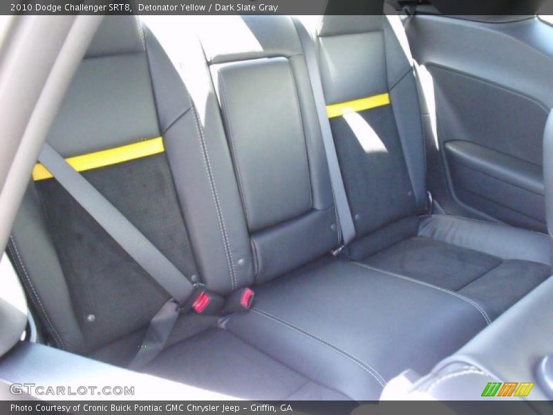 Detonator Yellow / Dark Slate Gray 2010 Dodge Challenger SRT8
