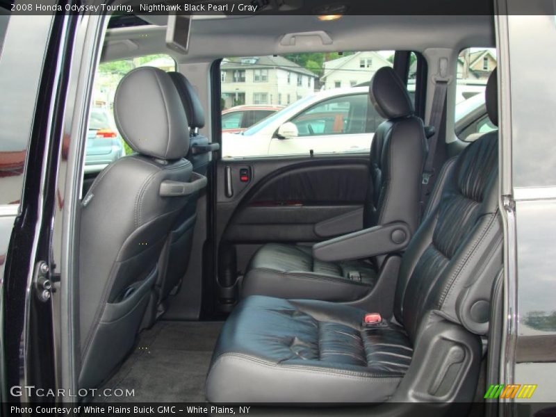 Nighthawk Black Pearl / Gray 2008 Honda Odyssey Touring