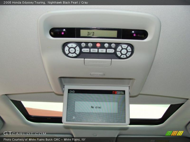 Nighthawk Black Pearl / Gray 2008 Honda Odyssey Touring