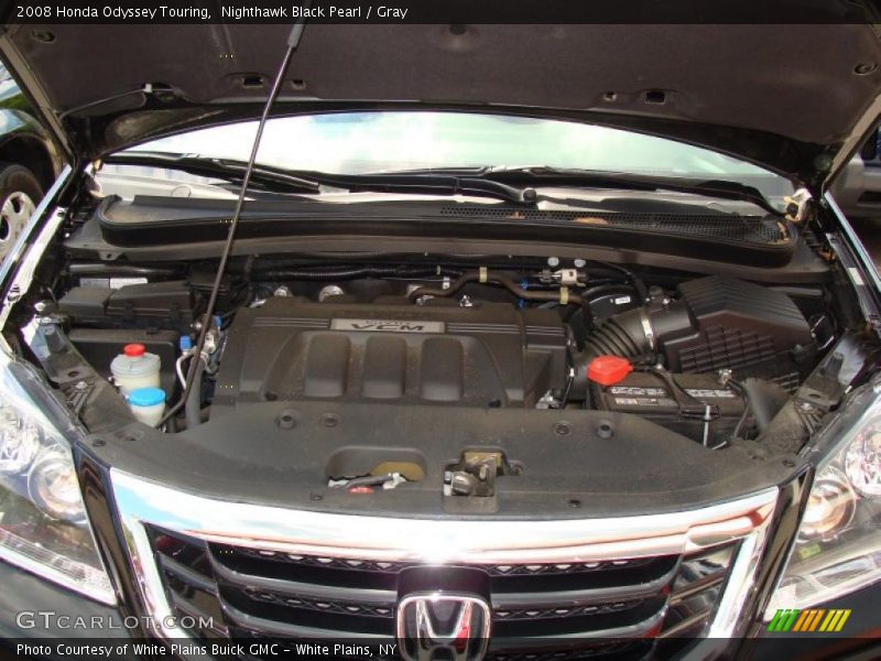 Nighthawk Black Pearl / Gray 2008 Honda Odyssey Touring