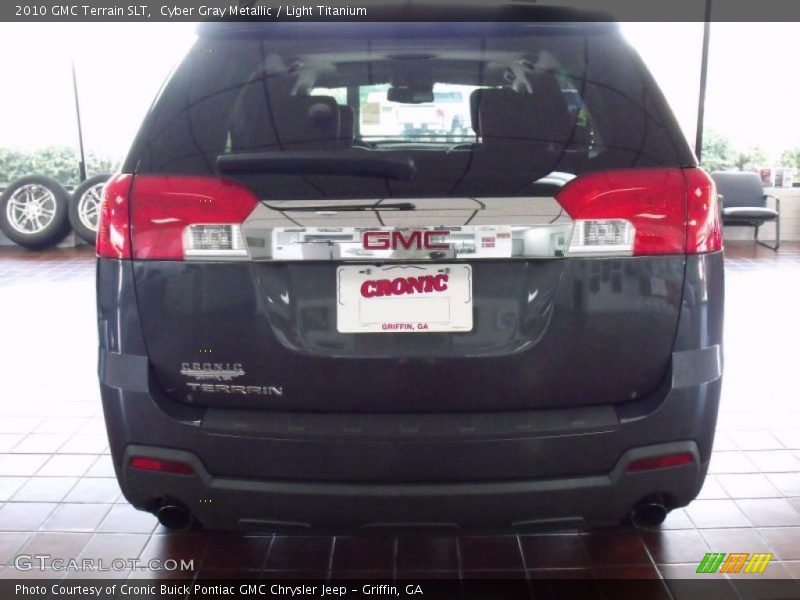 Cyber Gray Metallic / Light Titanium 2010 GMC Terrain SLT