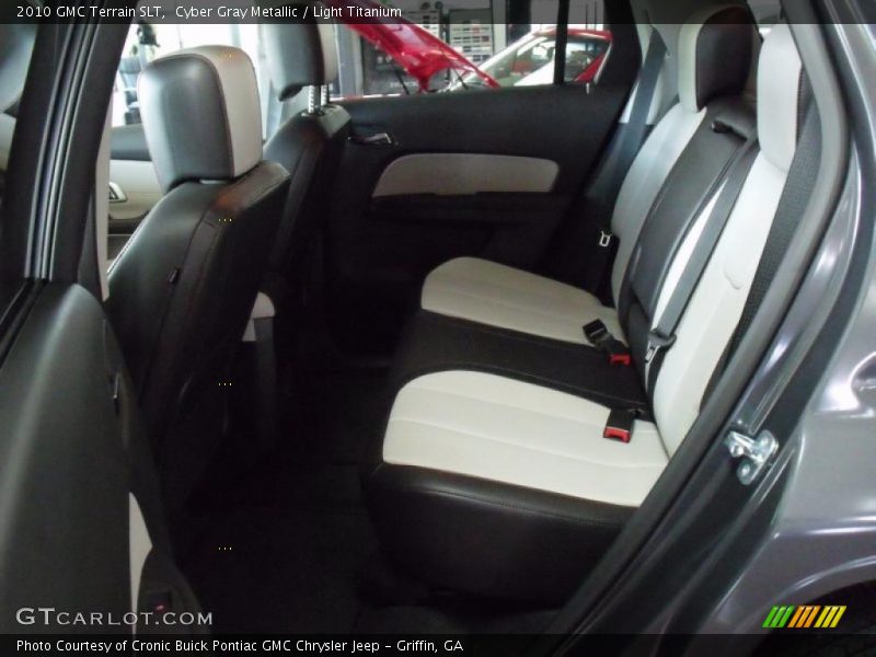 Cyber Gray Metallic / Light Titanium 2010 GMC Terrain SLT