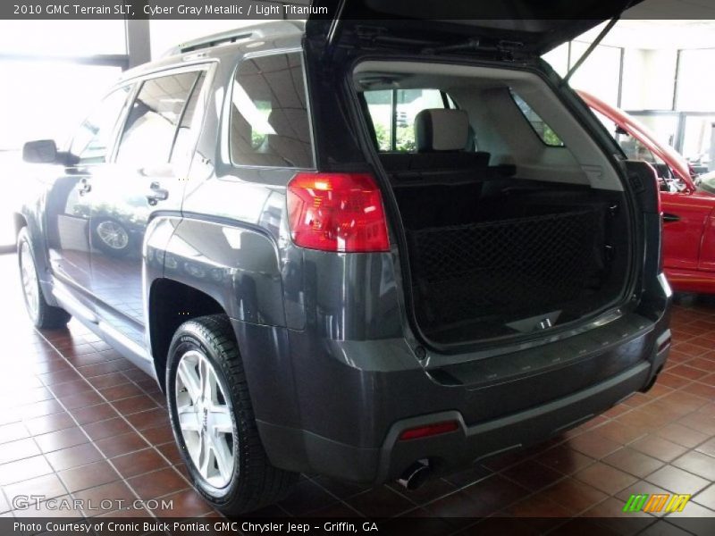 Cyber Gray Metallic / Light Titanium 2010 GMC Terrain SLT
