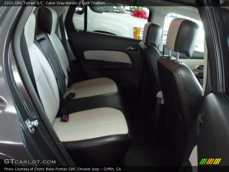 Cyber Gray Metallic / Light Titanium 2010 GMC Terrain SLT