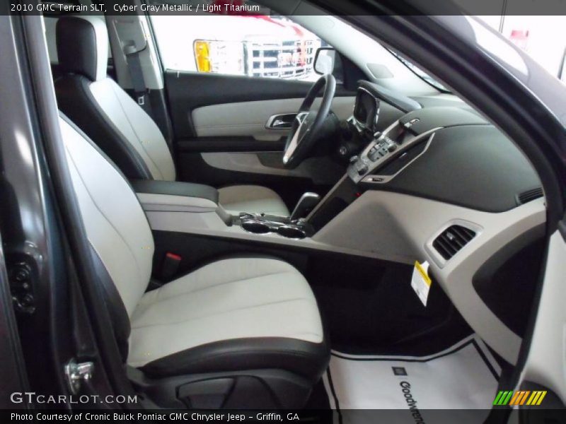 Cyber Gray Metallic / Light Titanium 2010 GMC Terrain SLT