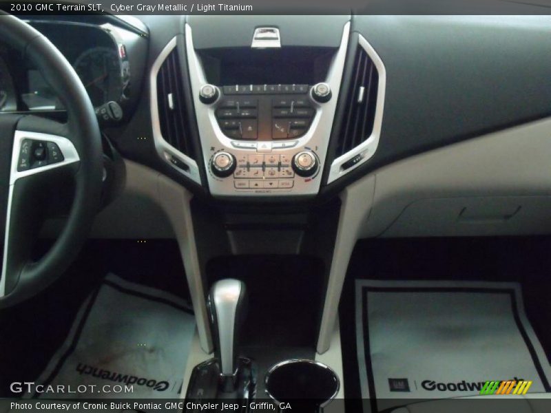 Cyber Gray Metallic / Light Titanium 2010 GMC Terrain SLT