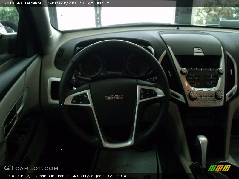 Cyber Gray Metallic / Light Titanium 2010 GMC Terrain SLT