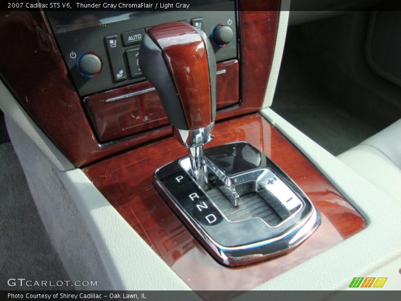 Thunder Gray ChromaFlair / Light Gray 2007 Cadillac STS V6