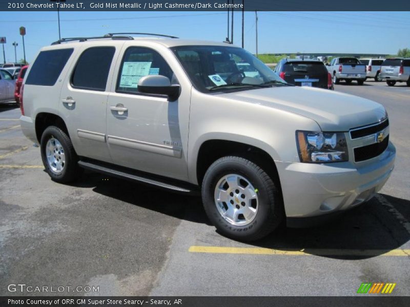 Gold Mist Metallic / Light Cashmere/Dark Cashmere 2010 Chevrolet Tahoe LT