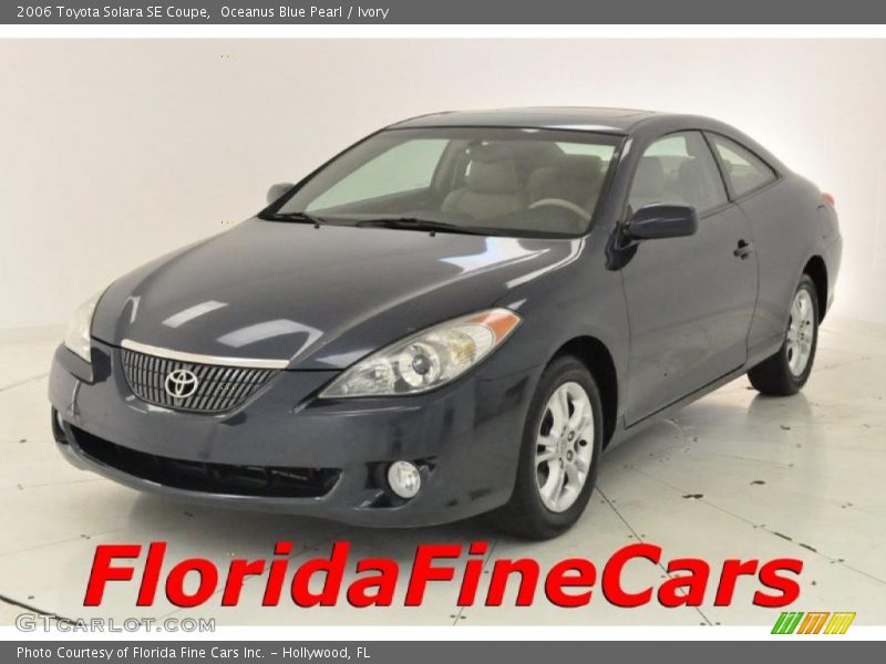 Oceanus Blue Pearl / Ivory 2006 Toyota Solara SE Coupe