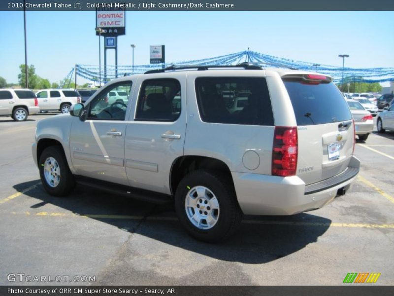 Gold Mist Metallic / Light Cashmere/Dark Cashmere 2010 Chevrolet Tahoe LT