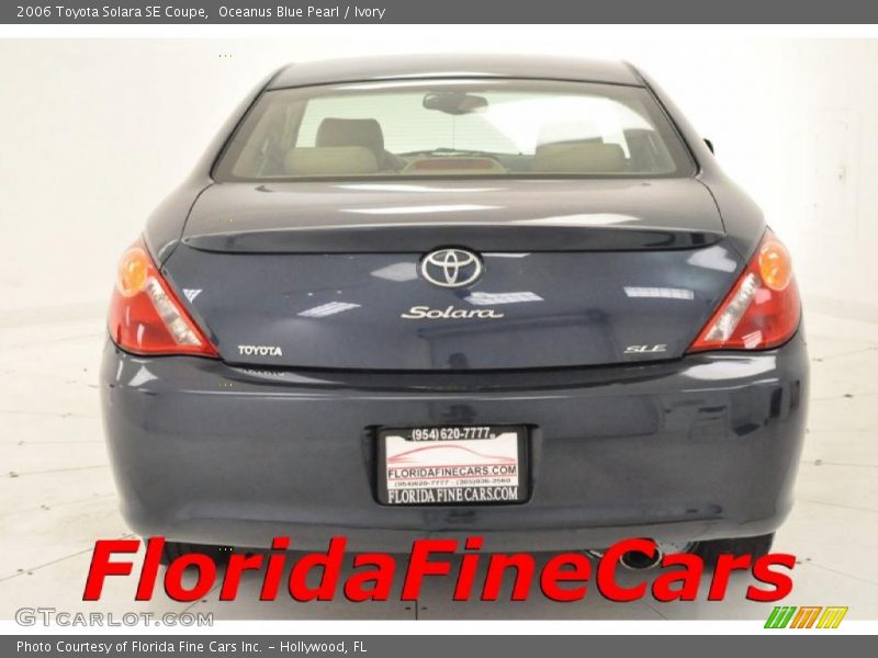Oceanus Blue Pearl / Ivory 2006 Toyota Solara SE Coupe