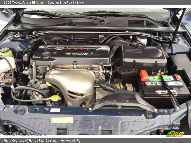 Oceanus Blue Pearl / Ivory 2006 Toyota Solara SE Coupe