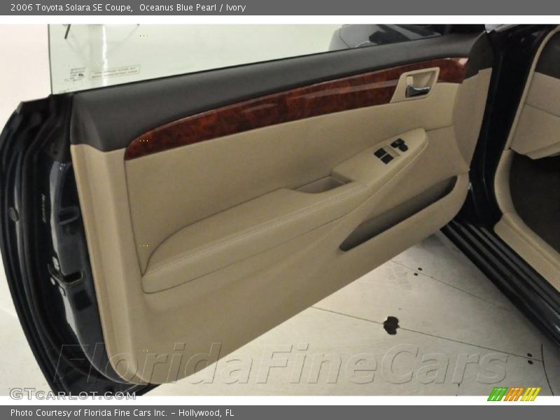 Oceanus Blue Pearl / Ivory 2006 Toyota Solara SE Coupe