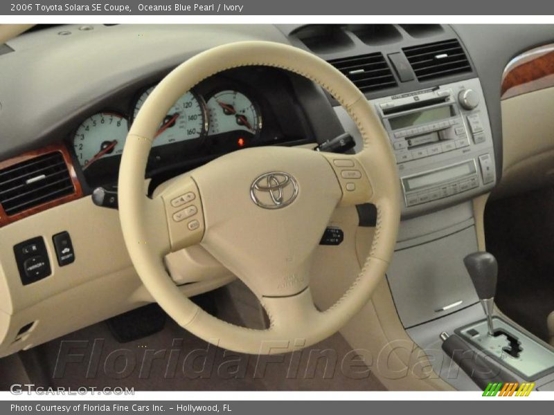 Oceanus Blue Pearl / Ivory 2006 Toyota Solara SE Coupe
