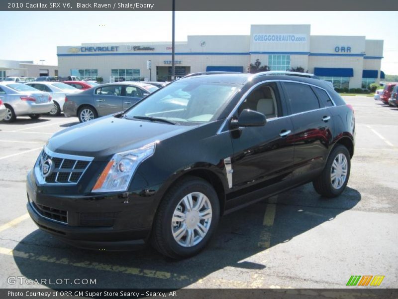 Black Raven / Shale/Ebony 2010 Cadillac SRX V6