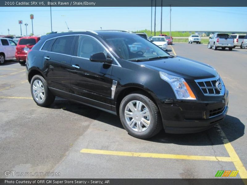 Black Raven / Shale/Ebony 2010 Cadillac SRX V6