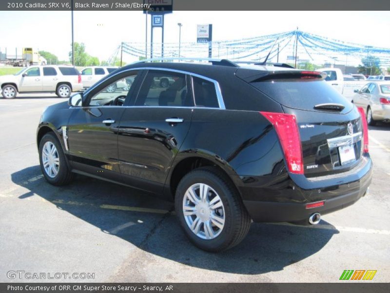 Black Raven / Shale/Ebony 2010 Cadillac SRX V6