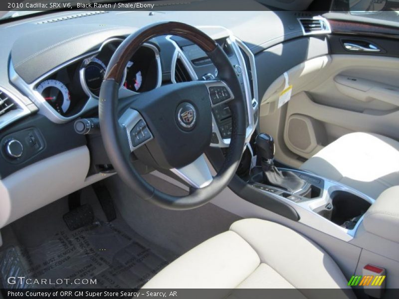 Black Raven / Shale/Ebony 2010 Cadillac SRX V6