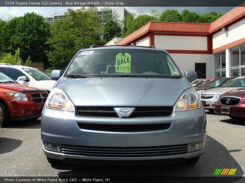 Blue Mirage Metallic / Stone Gray 2004 Toyota Sienna XLE Limited