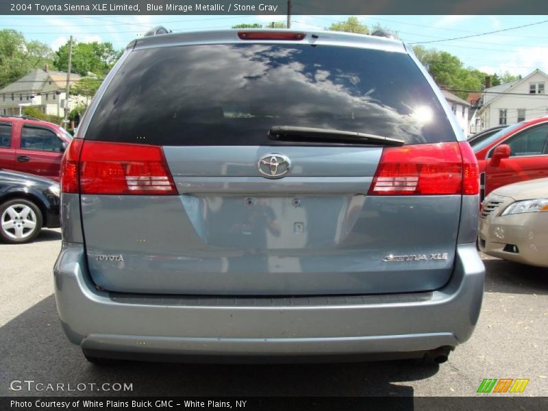 Blue Mirage Metallic / Stone Gray 2004 Toyota Sienna XLE Limited