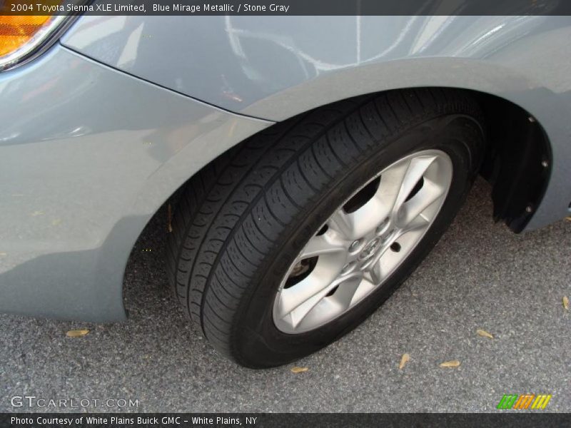 Blue Mirage Metallic / Stone Gray 2004 Toyota Sienna XLE Limited