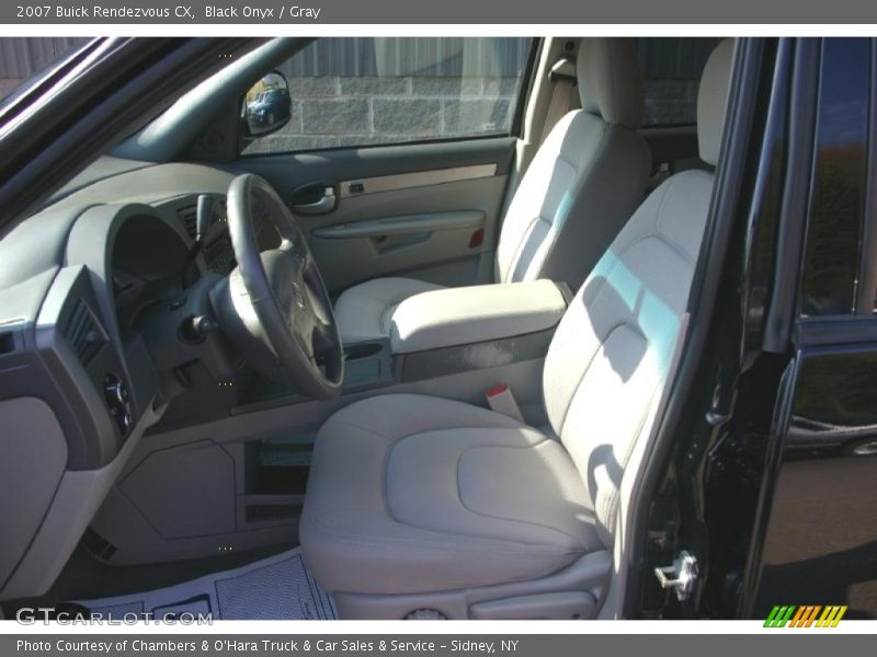 Black Onyx / Gray 2007 Buick Rendezvous CX