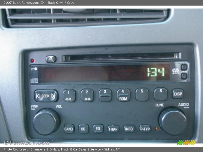 Black Onyx / Gray 2007 Buick Rendezvous CX