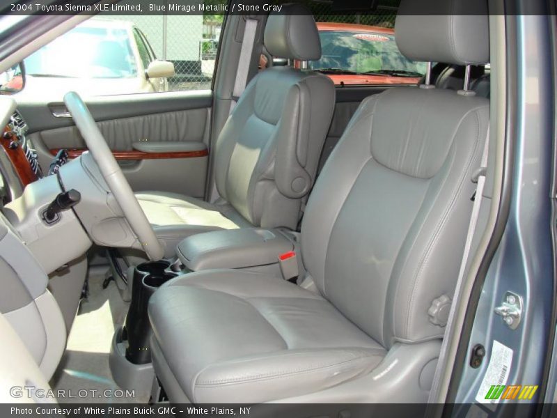 Blue Mirage Metallic / Stone Gray 2004 Toyota Sienna XLE Limited