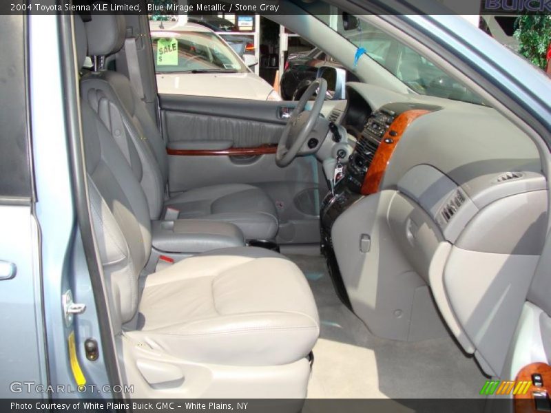 Blue Mirage Metallic / Stone Gray 2004 Toyota Sienna XLE Limited