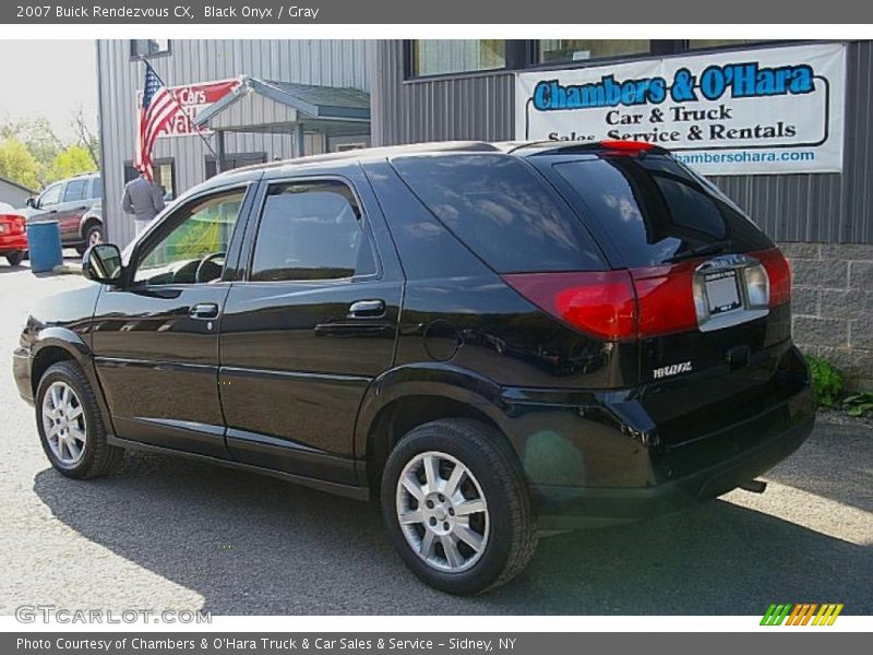 Black Onyx / Gray 2007 Buick Rendezvous CX