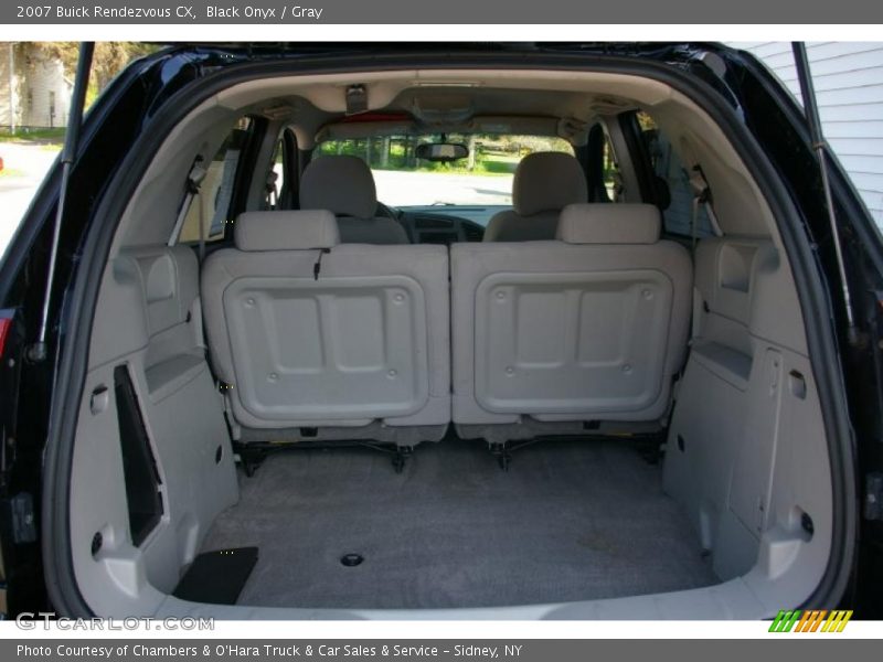 Black Onyx / Gray 2007 Buick Rendezvous CX