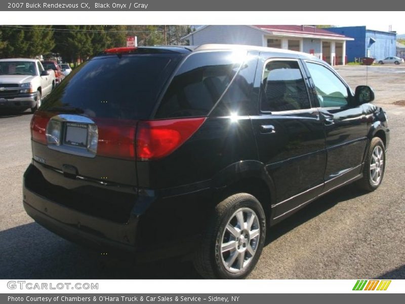Black Onyx / Gray 2007 Buick Rendezvous CX