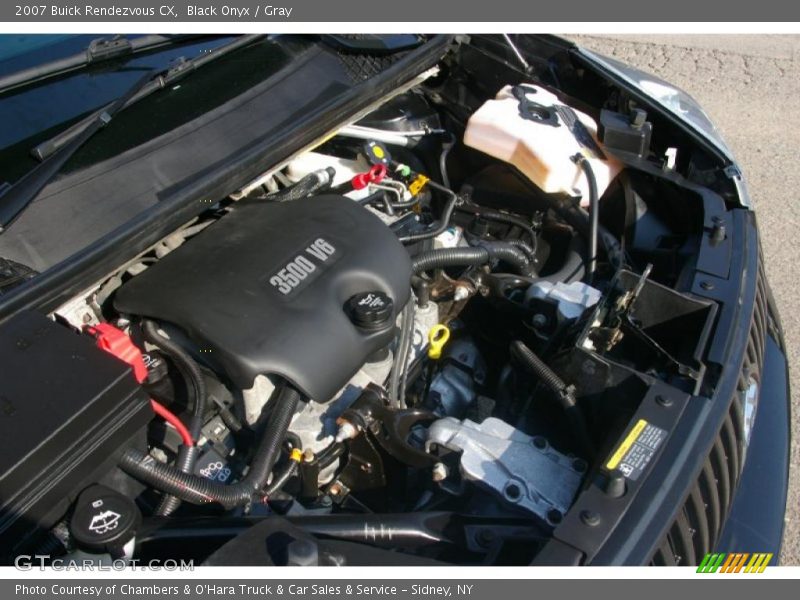 Black Onyx / Gray 2007 Buick Rendezvous CX