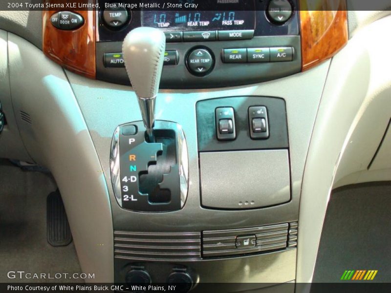 Blue Mirage Metallic / Stone Gray 2004 Toyota Sienna XLE Limited
