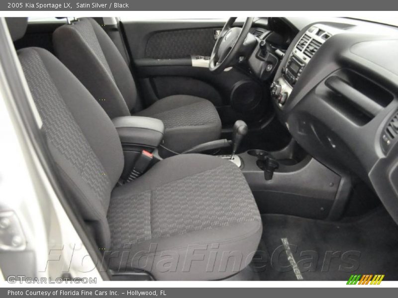 Satin Silver / Black 2005 Kia Sportage LX