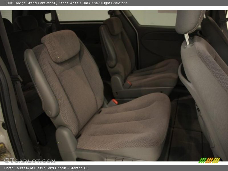 Stone White / Dark Khaki/Light Graystone 2006 Dodge Grand Caravan SE
