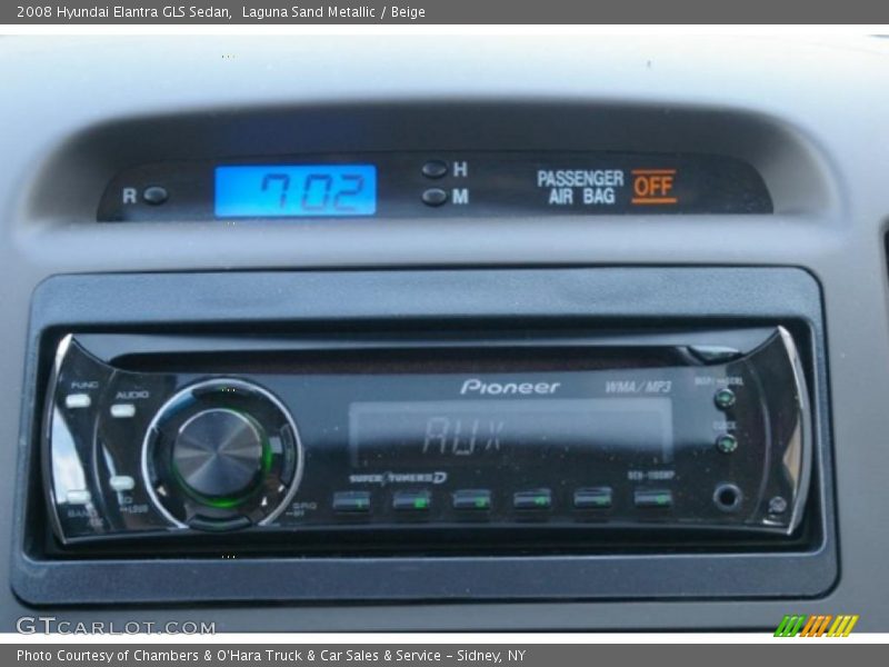 Laguna Sand Metallic / Beige 2008 Hyundai Elantra GLS Sedan
