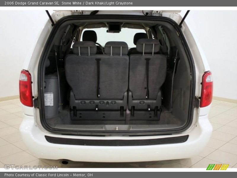 Stone White / Dark Khaki/Light Graystone 2006 Dodge Grand Caravan SE