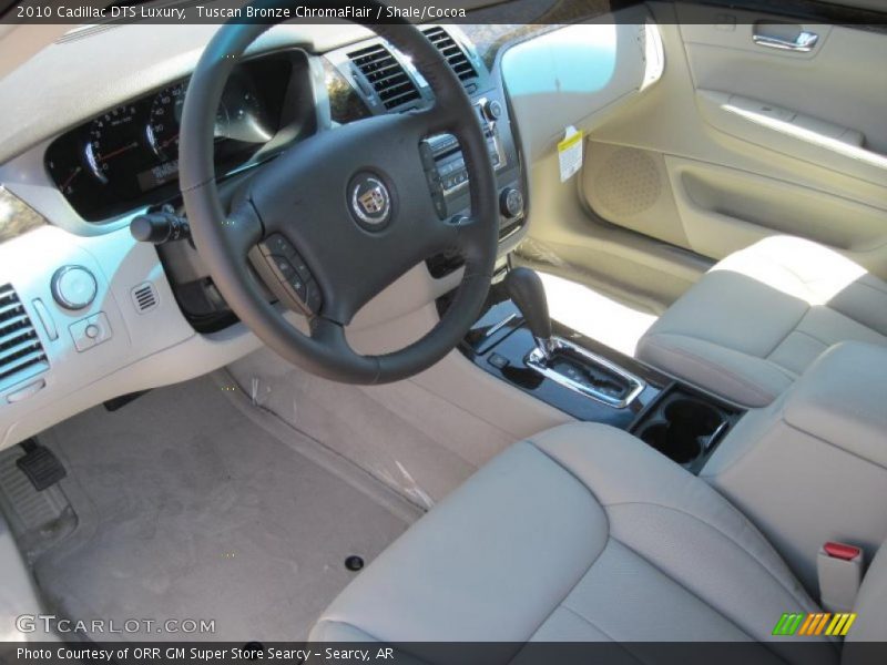Tuscan Bronze ChromaFlair / Shale/Cocoa 2010 Cadillac DTS Luxury