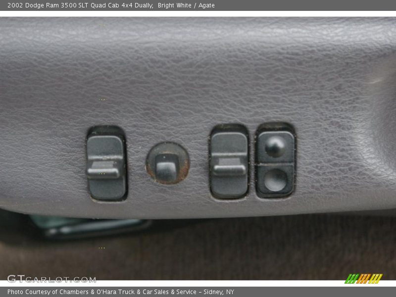 Bright White / Agate 2002 Dodge Ram 3500 SLT Quad Cab 4x4 Dually