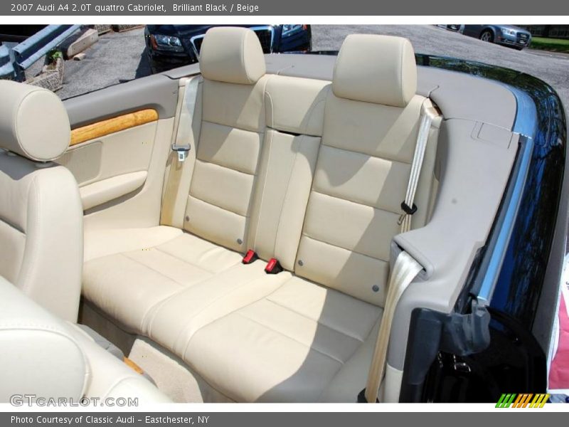 Brilliant Black / Beige 2007 Audi A4 2.0T quattro Cabriolet