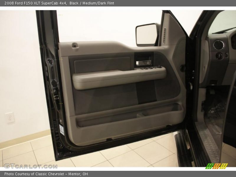 Black / Medium/Dark Flint 2008 Ford F150 XLT SuperCab 4x4