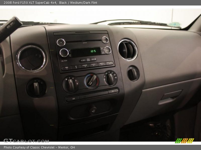 Black / Medium/Dark Flint 2008 Ford F150 XLT SuperCab 4x4