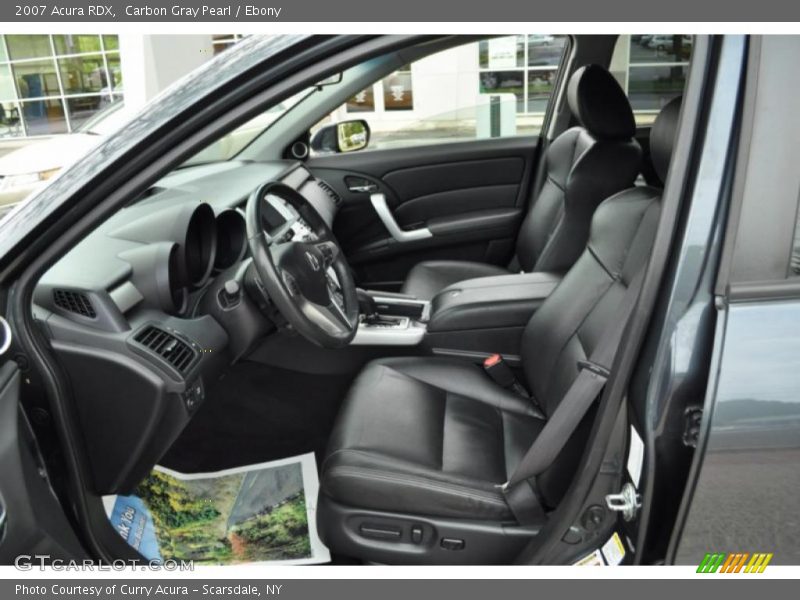 Carbon Gray Pearl / Ebony 2007 Acura RDX