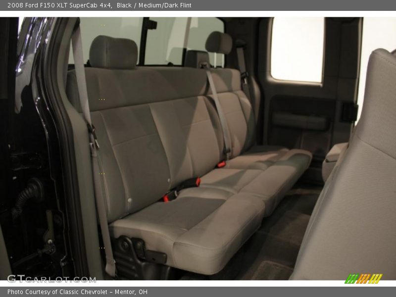 Black / Medium/Dark Flint 2008 Ford F150 XLT SuperCab 4x4