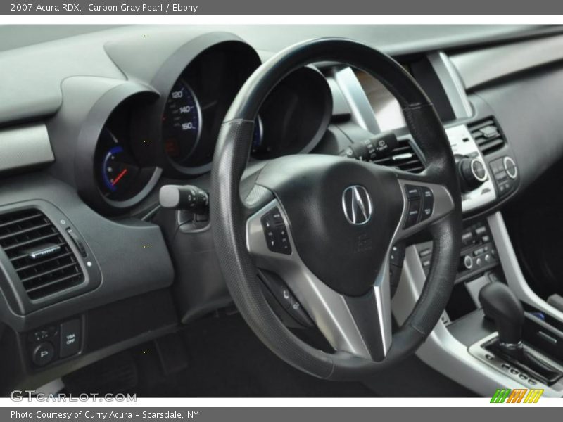 Carbon Gray Pearl / Ebony 2007 Acura RDX