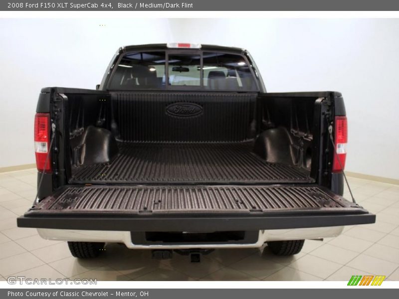 Black / Medium/Dark Flint 2008 Ford F150 XLT SuperCab 4x4
